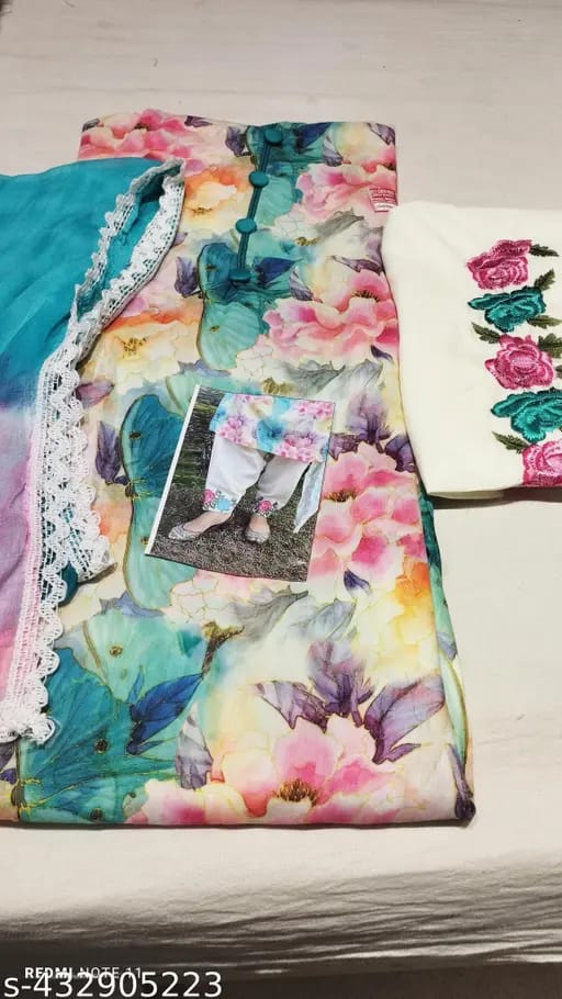 Muslin Cotton Suit Material