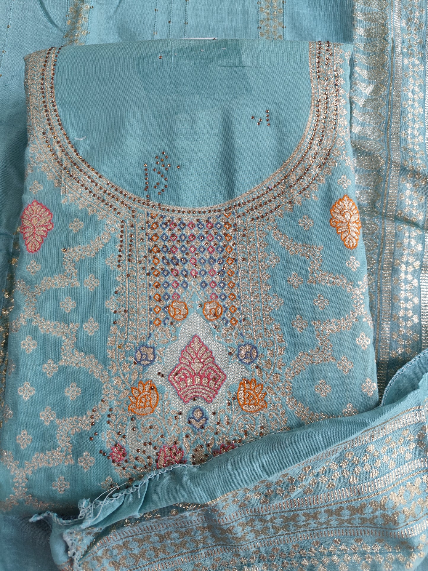 Partywear Silk Suit