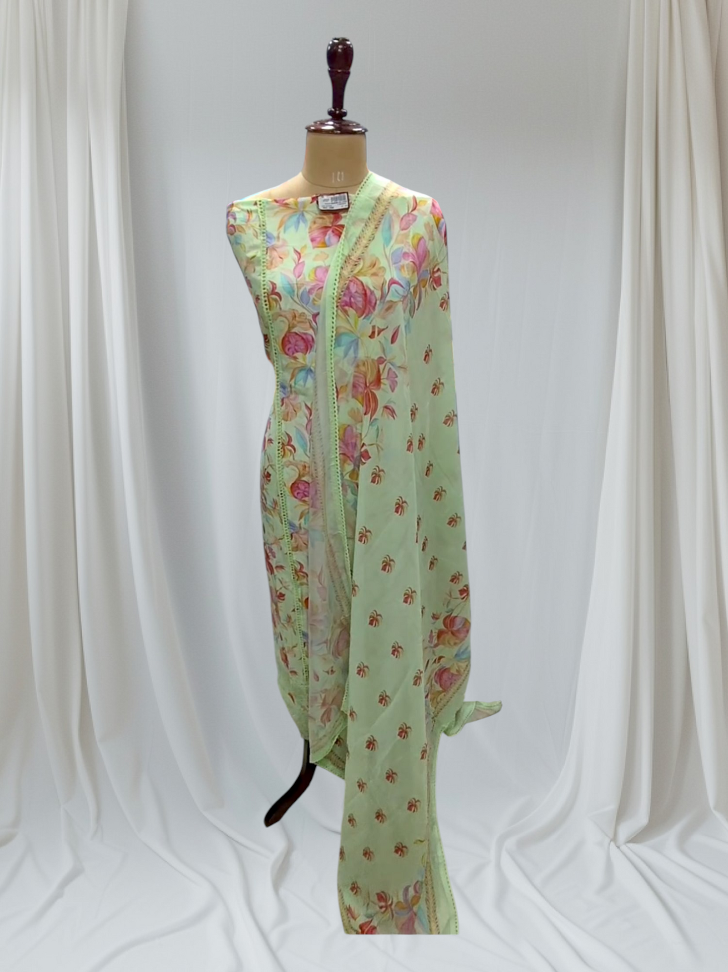 RAKHI FASHION PURE VISCODE MODEL NEW FABRIC BARBARI SILK BEAUTIFUL ElLEGANT UNSTITCHED Suit