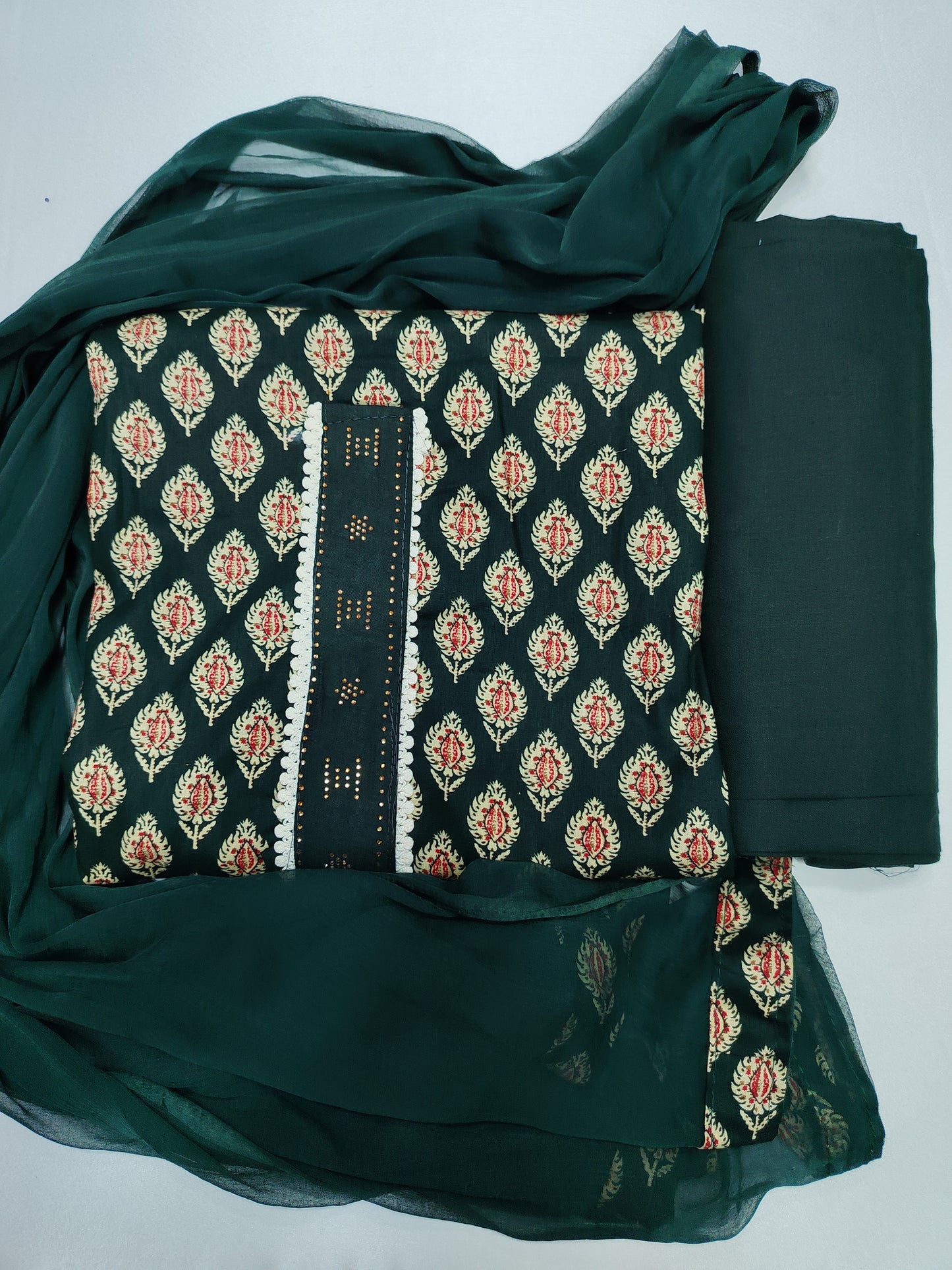 PURE COTTON UNSTITCHED SUIT