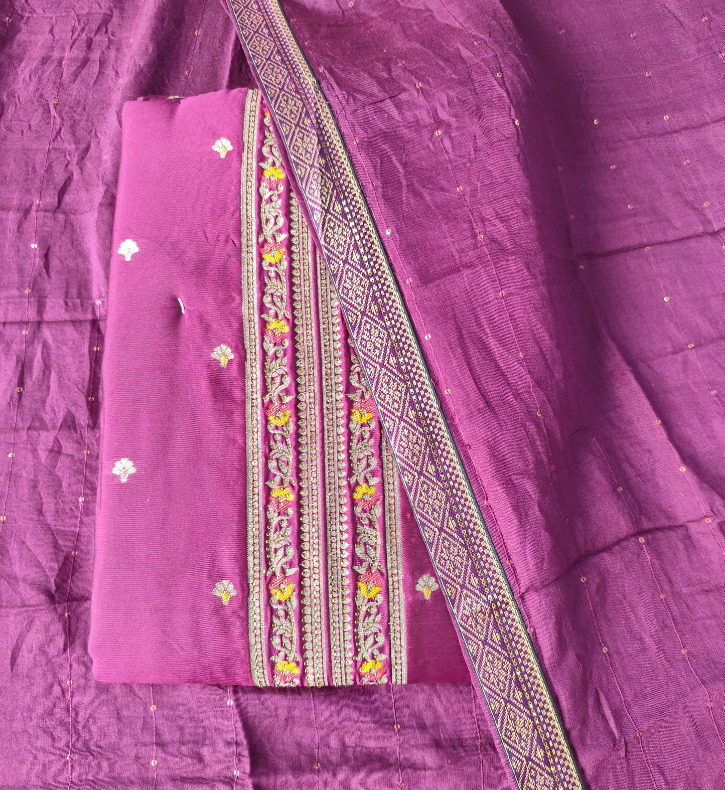 Partywear Silk Suit