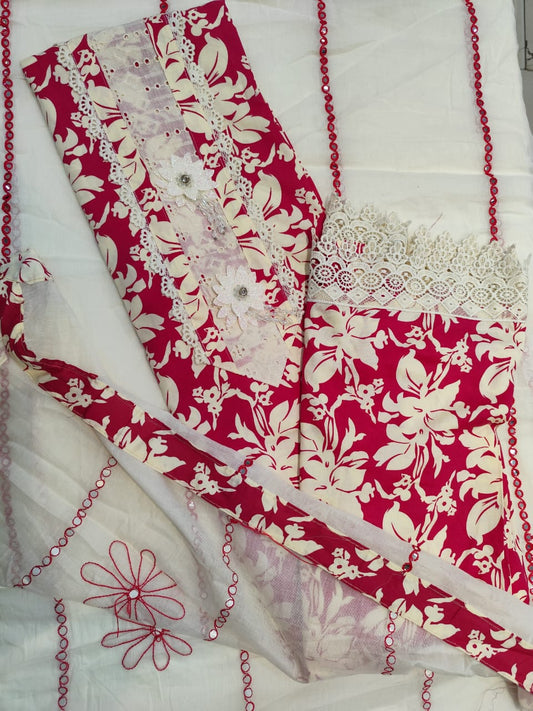 Pure Rayon Cotton Suit