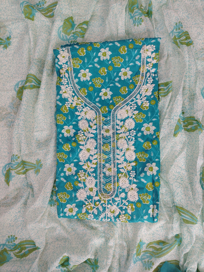 Cotton Printed Suit