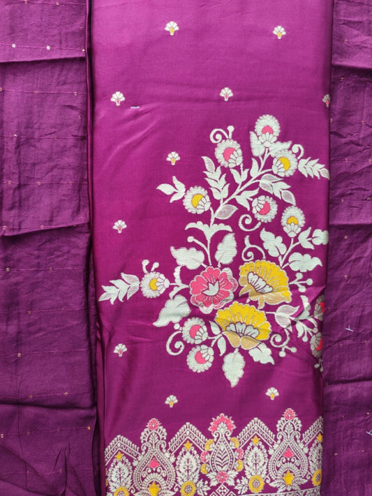 Partywear Silk Suit