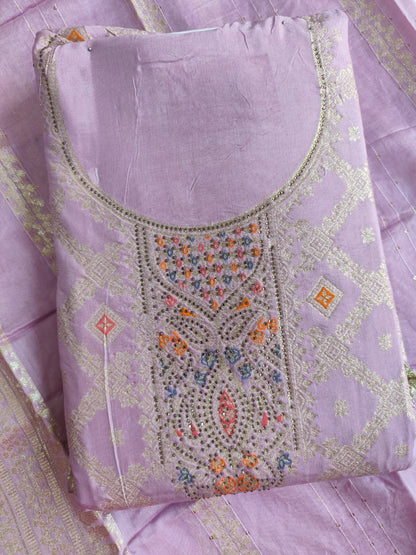 Partywear Silk Suit