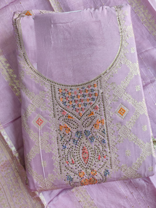Partywear Silk Suit